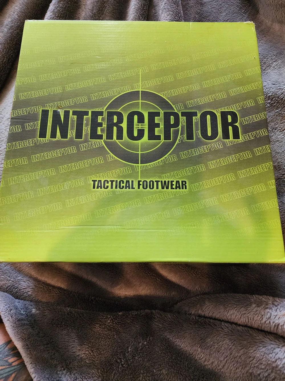 Interceptor Force Tactical Boots - Black